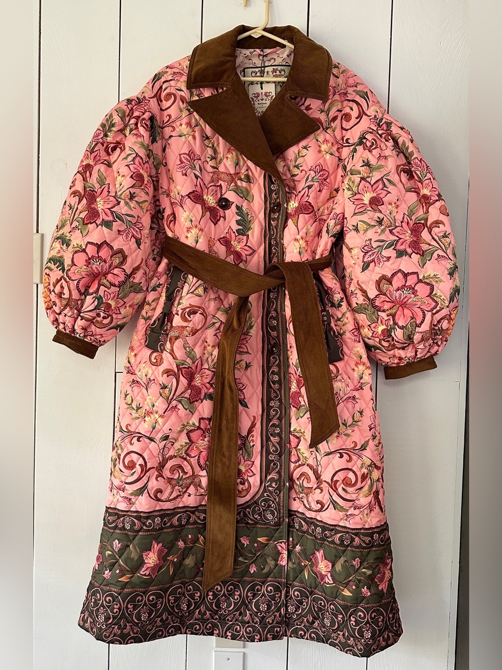 Barbour Farm Rio Cami Quilted Coat Sz M NWT